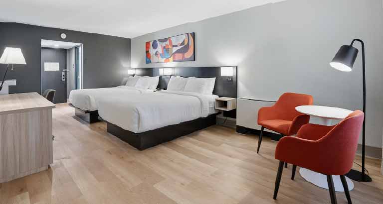 seven oaks double room